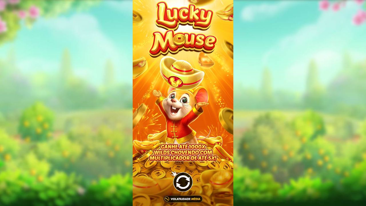 Tela de apresentação Lucky Mouse da Pragmatic Play